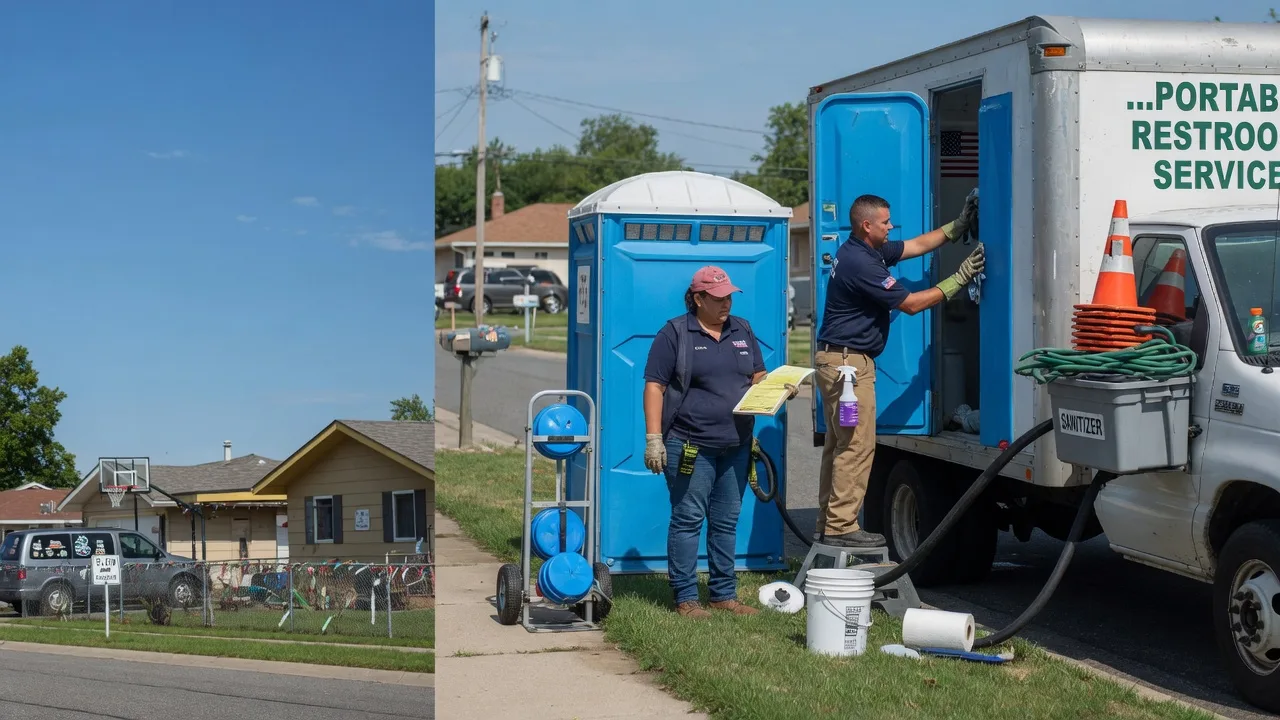 Portable Toilet Rental in Fingal, ND near me